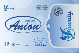 AUNITY ANION střední set DENNÍ 80 ks anionové (aniontové)